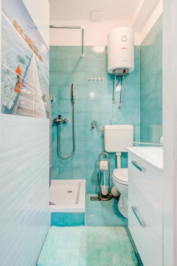 Ferienwohnung In Arbanija Mit Meerblick, Balkon, Klimaanlage, W-Lan 5137-1 Trogir Exteriör bild